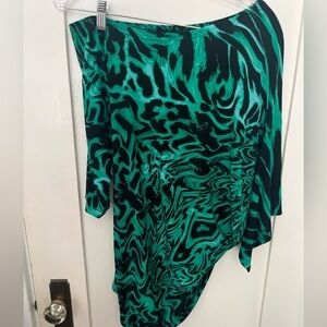 Guess by Marciano Animal Print Top. Small